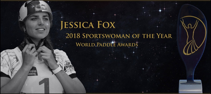 Jessica Fox canoe kayak k1 c1 world olympic champion paddle awards 2019 sportswoman Australia 