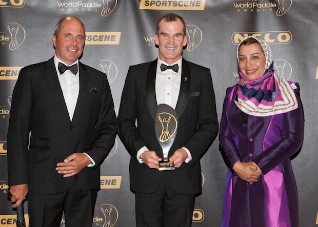 katayoon ashraf world paddle awards ceremony academy iran member golden sportscene nelo