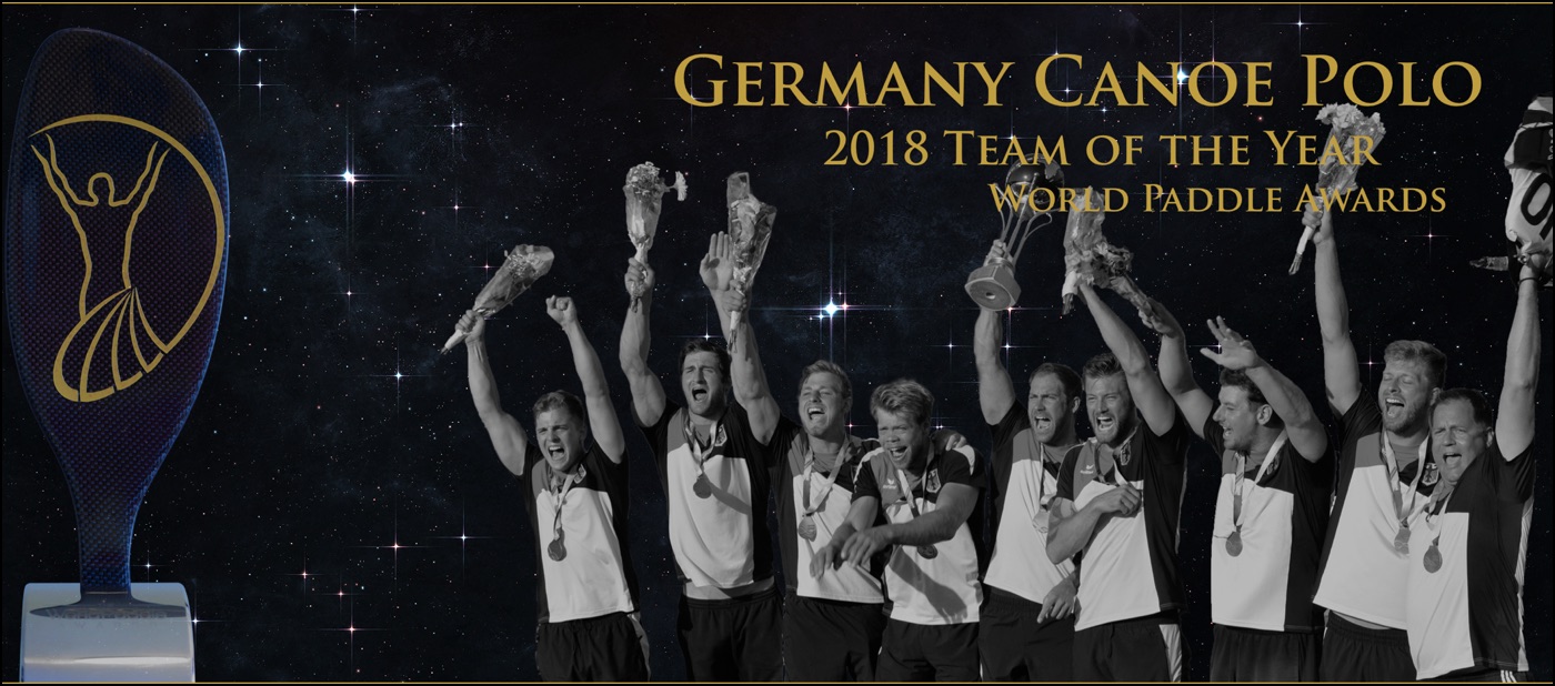 Team Germany Canoe Polo kayak world paddle awards 2018 team award world champion Joan vieren 