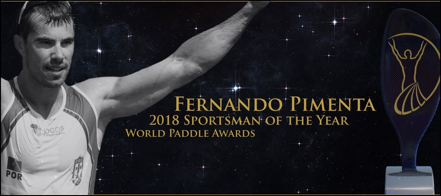 Fernando Pimenta Portugal world paddle awards 2018 canoe kayak sportsman winner world champion olympic 
