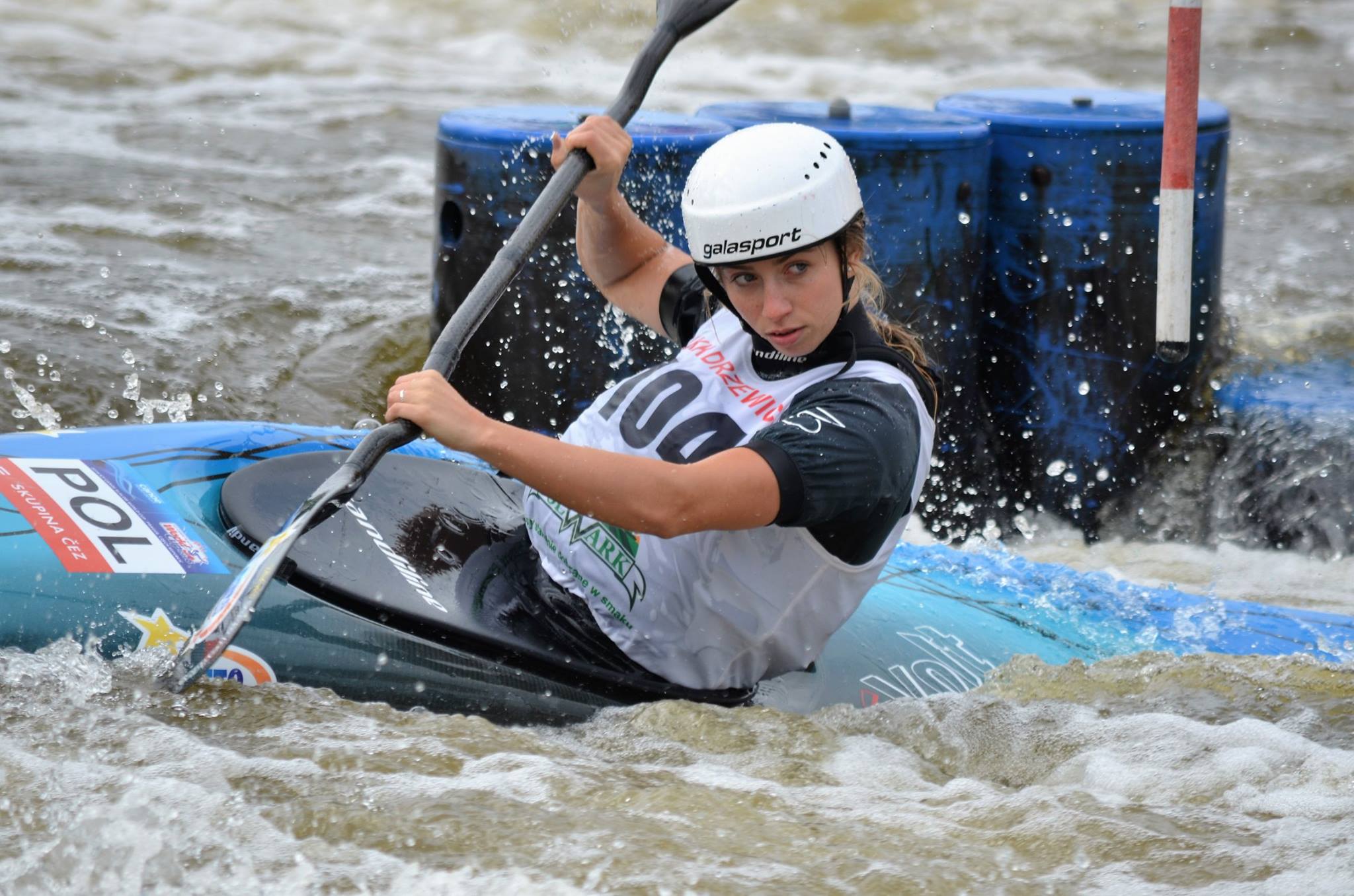 canoe kayak slalom klaudia zwolinska poland nominee sports junior world paddle awards 2016 sportscene nelo