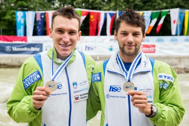 world paddle awards Luka Bozic Saso Taljat golden paddle nominee 2014 canoe kayak slalom slovenia noc sportscene nelo 